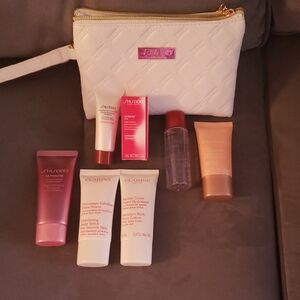 Shiseido & Clarins Skincare Set